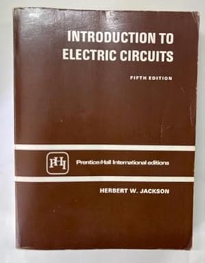Imagen del vendedor de Introduction to Electric Circuits a la venta por WeBuyBooks