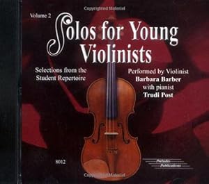 Seller image for Solos for Young Violinists CD, Volume 2: Selections from the Student Repertoire for sale by WeBuyBooks