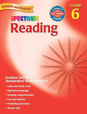 Imagen del vendedor de Reading, Grade 6 (Spectrum) a la venta por Greenworld Books
