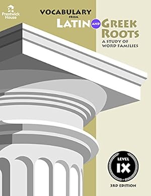 Immagine del venditore per Vocabulary from Latin and Greek Level IX venduto da Goodwill of Central and Coastal Virginia