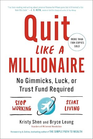Seller image for Quit Like a Millionaire: No Gimmicks, Luck, or Trust Fund Required for sale by Goodwill of Central and Coastal Virginia