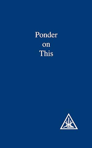 Seller image for Ponder on This: A Compilation for sale by Books for Life