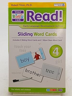 Seller image for Your Baby Can Read! Sliding Word Cards for sale by Book Express (NZ)