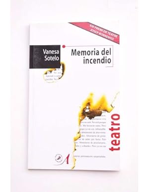 Immagine del venditore per Memoria del incendio venduto da LIBRER�A SOLAR DEL BRUTO