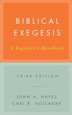 Immagine del venditore per Biblical Exegesis: A Beginner's Handbook venduto da Greenworld Books