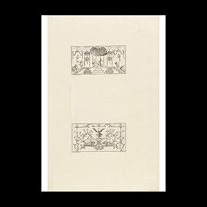 Bild des Verk�ufers f�r Putti at a sacrificial pillar / Resurrected phoenix, A5 zum Verkauf von Contentum