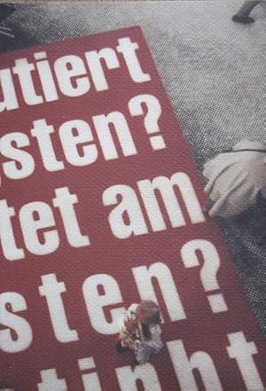 Bild des Verk�ufers f�r Barbara Kruger. Wer salutiert am l�ngsten? Wer betet am lautesten? Wer stirbt zuerst? Wer lacht zuletzt? zum Verkauf von Antiquariat Bernd Pre�ler