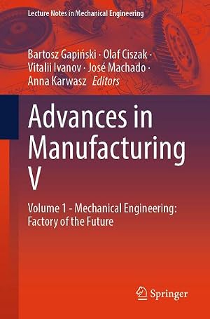 Seller image for Advances in Manufacturing V for sale by buchversandmimpf2000