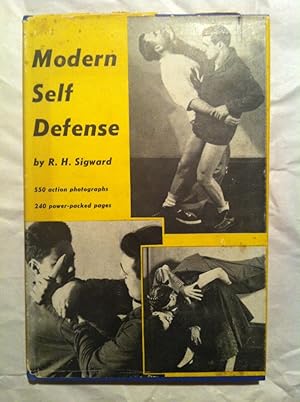 Modern Self Defense. (Weaponless Self-defense) (jiu-jitsu) (Bruce Tegner Accociation Copy + ephem...