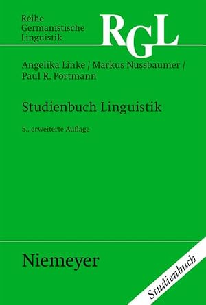 Bild des Verk�ufers f�r Reihe Germanistische Linguistik 121 Kollegbuch: Studienbuch Linguistik zum Verkauf von Studibuch