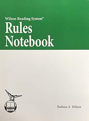 Immagine del venditore per Rules Notebook (Wilson Reading System) venduto da Zoom Books Company