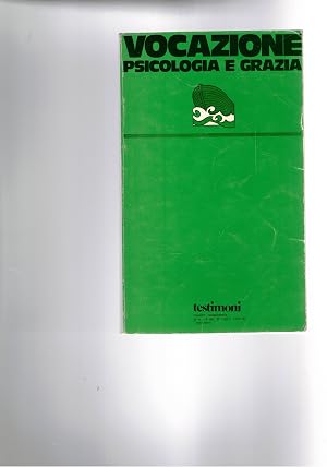 Immagine del venditore per Vocazione, psicologia e grazia. venduto da Libreria Gull�