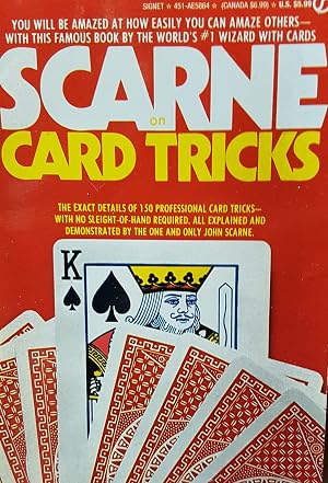 Immagine del venditore per Scarne on Card Tricks venduto da -OnTimeBooks-