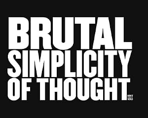 Seller image for Brutal Simplicity of Thought: How It Changed the World for sale by MusicMagpie