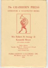 Bild des Verkufers fr The Grabhorn Press: Literature and Illustrated Books zum Verkauf von Callaghan Books South
