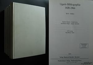 Ugarit-Bibliographie 1928-1966. Teil 1: 1928-1950; Teil 2: 1950-1959; Teil 3: 1959-1966; Teil 4: ...