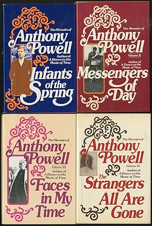 Seller image for The Memoirs of Anthony Powell in Four Volumes: Infants of the Spring, Messengers of Day, Faces in My Time, The Strangers All Are Gone for sale by Between the Covers-Rare Books, Inc. ABAA