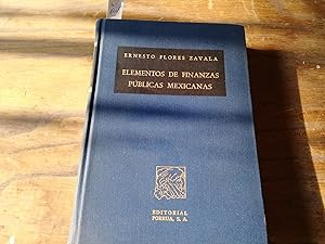 Imagen del vendedor de Elementos de Finanzas Pblicas Mexicanas. Los impuestos. a la venta por Librera "Franz Kafka" Mxico.