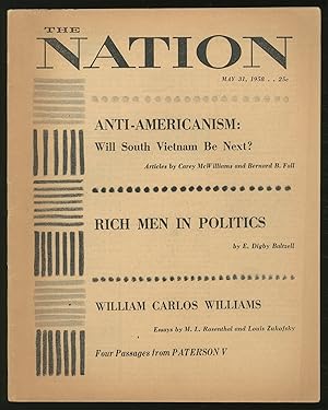 Imagen del vendedor de (Advance Excerpt): The Nation - May 31, 1958 (Volume 186, Number 22) a la venta por Between the Covers-Rare Books, Inc. ABAA