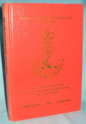 Directory of Ex-Cadets (1992): Royal Military College Club of Canada