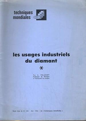 Bild des Verkufers fr LES USAGES INDUSTRIELS DU DIAMANT. N104 zum Verkauf von Le-Livre