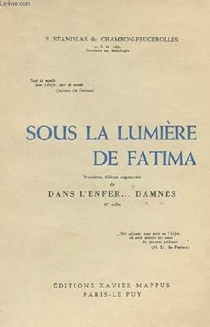 Imagen del vendedor de SOUS LA LUMIERE DE FATIMA a la venta por Le-Livre