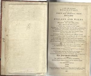 Seller image for A New and Accurate Description of all the Direct and Principal Cross Roads in England and Wales, and part of the Roads of Scotland. for sale by Saintfield Antiques & Fine Books