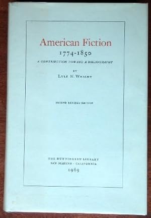 Seller image for American Fiction 1774-1850 for sale by Canford Book Corral