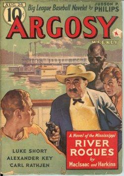 Imagen del vendedor de ARGOSY: August, Aug. 26, 1939 ("The Ninth Life") a la venta por Books from the Crypt