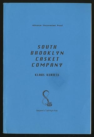 Seller image for South Brooklyn Casket Company for sale by Between the Covers-Rare Books, Inc. ABAA