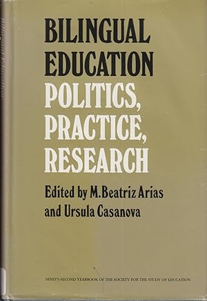 Bild des Verkufers fr Bilingual Education: Policy, Practice, and Research (National Society for the Study of Education Yearbooks) zum Verkauf von Jonathan Grobe Books