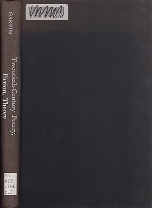Seller image for Twentieth-Century Poetry, Fiction, Theory (Bucknell Review ; V. 22, No. 2) for sale by Jonathan Grobe Books