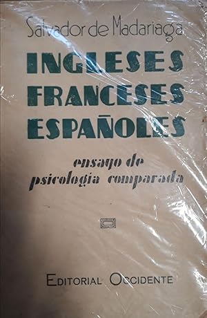 Ingleses, franceses, españoles- Ensayo de Psicología comparada