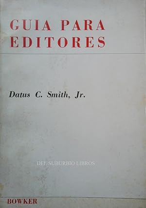 Image du vendeur pour Gua Para Editores mis en vente par DEL SUBURBIO  LIBROS- VENTA PARTICULAR