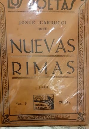 Bild des Verkufers fr Nuevas Rimas zum Verkauf von DEL SUBURBIO  LIBROS- VENTA PARTICULAR
