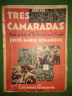 Imagen del vendedor de Tres Camaradas a la venta por DEL SUBURBIO  LIBROS- VENTA PARTICULAR