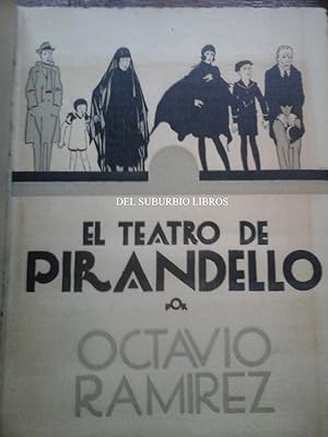 Immagine del venditore per El Teatro de Pirandello venduto da DEL SUBURBIO  LIBROS- VENTA PARTICULAR
