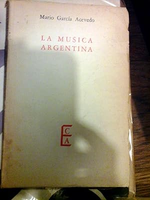 La música argentina durante el período de la organización nacional