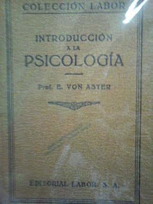 Introducción a la psicologia.