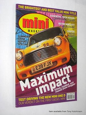 Mini Magazine, August 2003, Driving, Enjoying, Maintaining and Modifying.