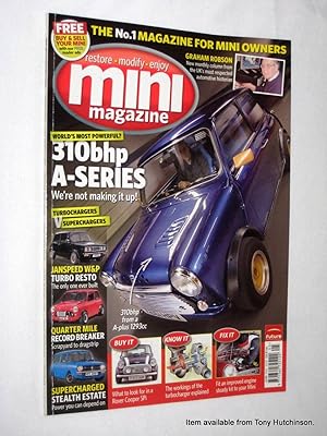 Mini Magazine, May 2008, Restore, Modify, Enjoy.