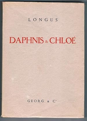 Les Pastorales de Longus ou Daphnis et Chloé