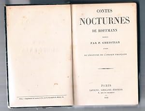 Contes nocturnes de Hoffmann