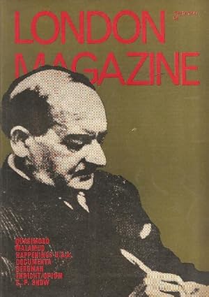 Seller image for The London Magazine September 1968 for sale by Ripping Yarns