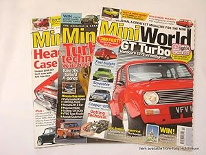 MiniWorld Magazine, April, Summer, Oct, 2008. Mini World. Price is Per Issue. Available Separately.