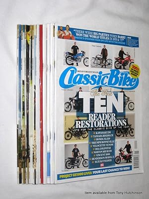 Classic Bike, Monthly Magazine,, Jan, Feb, March, April, May, June, August, Sept, Oct, November, ...