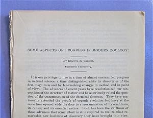 Seller image for Some Aspects Of Progress In Modern Zoology for sale by Legacy Books II