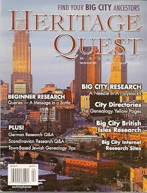 Heritage Quest Magazine #92 March/April 2001