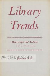 Seller image for MANUSCRIPTS AND ARCHIVES for sale by Oak Knoll Books, ABAA, ILAB