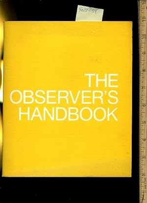 Immagine del venditore per The Observer's Handbook : Man a Course Study [proper Discipline Forms in the Public Educational System, How to Report, Proper Processings, Dealing with Distruptive Students in the Education Field, Etccomprehensive Techniques, Methods, Explained, Reliable] venduto da GREAT PACIFIC BOOKS